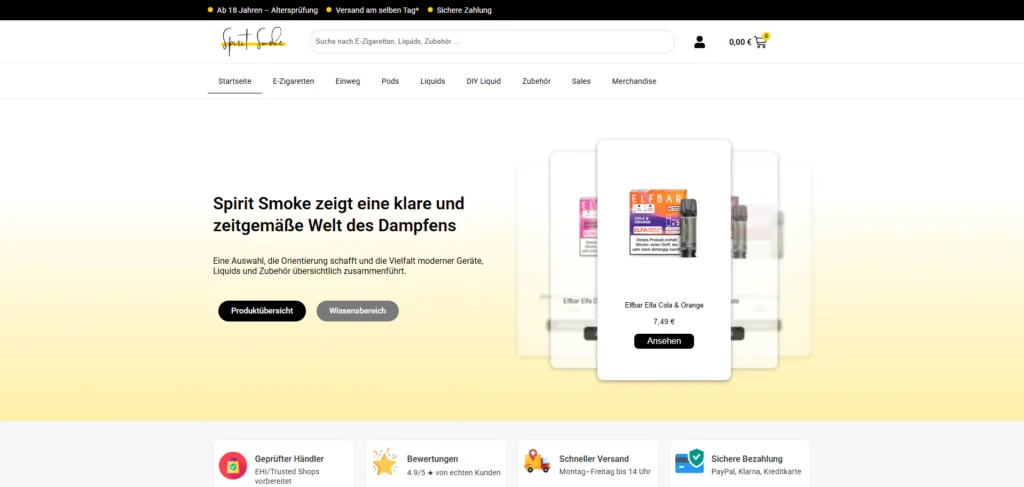 Spirit Smoke Vape Shop